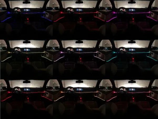 LETRONIX RGB LED Ambientebeleuchtung 2.0 *Connect Serie* 6er Set 8 Meter mit App