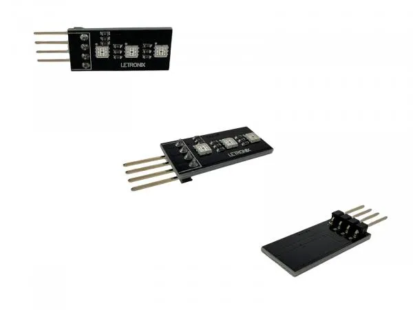 LETRONIX RGB LED Fußraumbeleuchtung Module 2er Set für BMW, für Mini und Range Rover