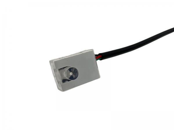 LETRONIX RGB LED Griffmulde Türgriffbeleuchtung 2er Set für LED Ambientebeleuchtung