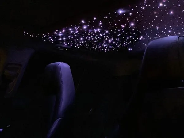 LETRONIX RGB LED Sternenhimmel 2er Set mit 110 Sternen/Fasern und App Steuerung