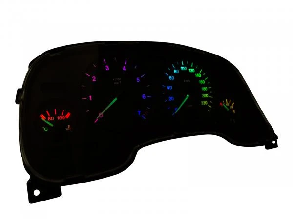LETRONIX RGB LED Tachobeleuchtung für Opel Astra G Zafira A mit App Steuerung