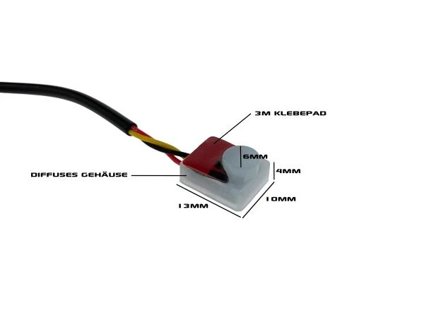 LETRONIX RGBIC Full LED Rainbow Ablage oder Türgriffbeleuchtung für 2 Türen