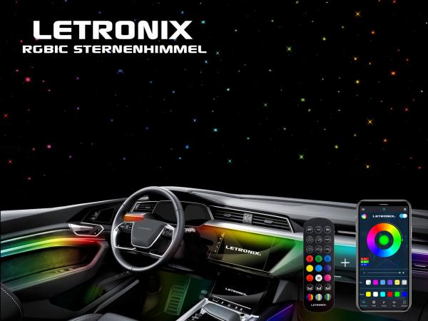 LETRONIX RGB LED Auto Sternenhimmel