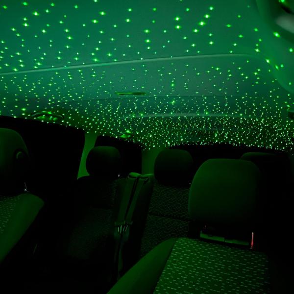 LETRONIX RGBIC Rainbow LED Sternenhimmel Funkeln 6er Set mit 610 Sternen/Fasern