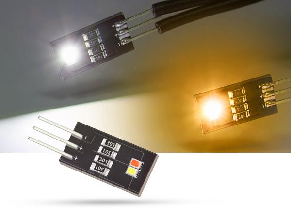 Modulplatine 2x SMD 2016 LED Platine für Ambientebeleuchtung für BMW