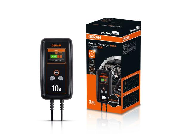 OSRAM BATTERYcharge 1010 Batterieladegerät 12V 24V Erhaltungsladegerät - OEBCS1010