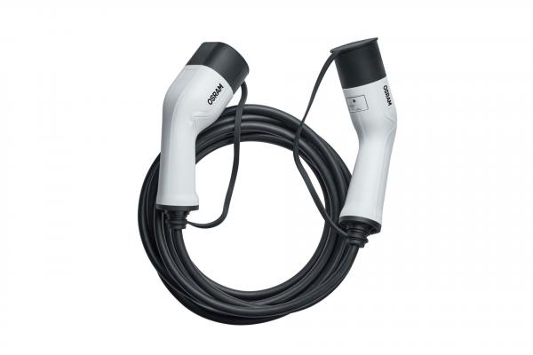 Preview: OSRAM BATTERYcharge 7PIN 1PHASE 16A Typ 2 Ladekabel 5 m Elektroauto - OCC21605