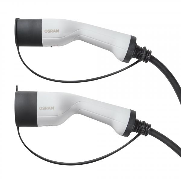 OSRAM BATTERYcharge 7PIN 3PHASE 16A Typ 2 Ladekabel 5 m Elektroauto 11 kW - OCC21P05
