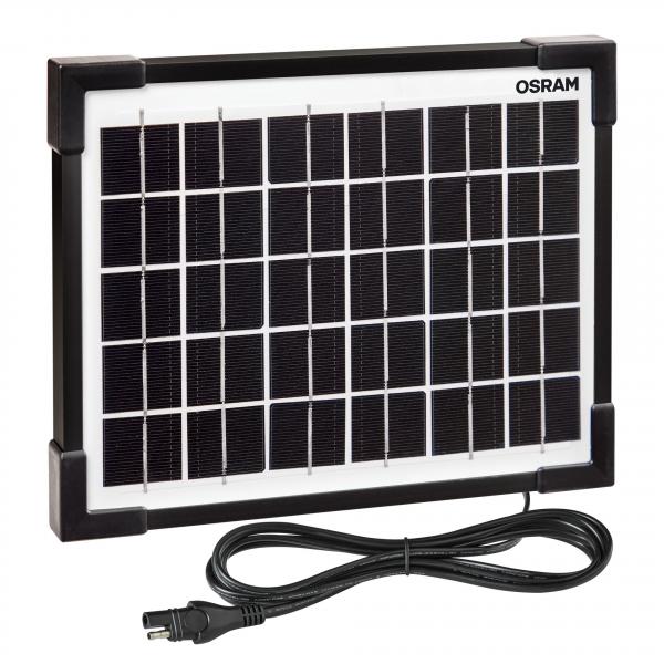 Preview: OSRAM BATTERYcharge SOLAR 5W Solarbatterieladegerät Batterieerhaltung 12V - OSP5000