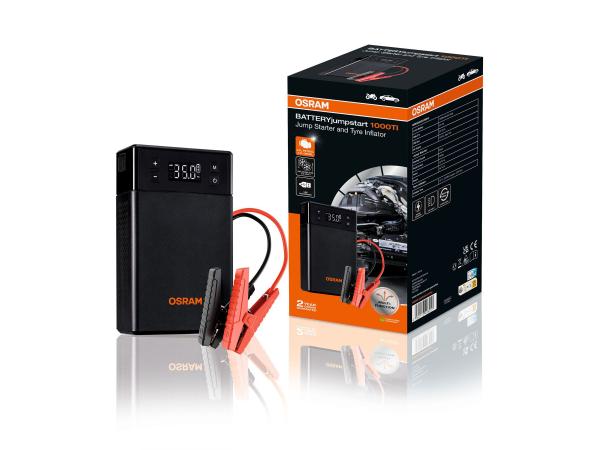 OSRAM BATTERYjumpstart 1000TI Lithium Starthilfe Powerbank 26000 mAh 3000A - OJS020TI