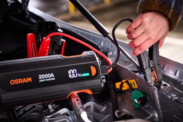 OSRAM BATTERYjumpstart 2000 Lithium Starthilfe Powerbank 30000 mAh 6000A - OJS040
