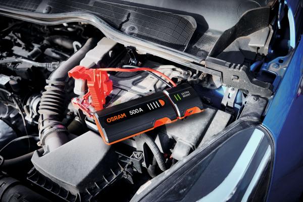 OSRAM BATTERYjumpstart 500 Lithium Starthilfe Powerbank 24000 mAh 2000A - OJS010