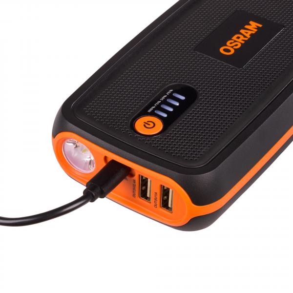 OSRAM BATTERYstart 300 Lithium Starthilfe Powerbank 13000 mAh 1500A - OBSL300