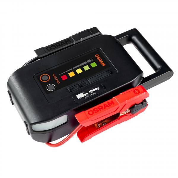 OSRAM BATTERYstart PRO 1000 Profi Lithium Starthilfe 2200A Powerbank 24000 mAh - OEBSPL1000