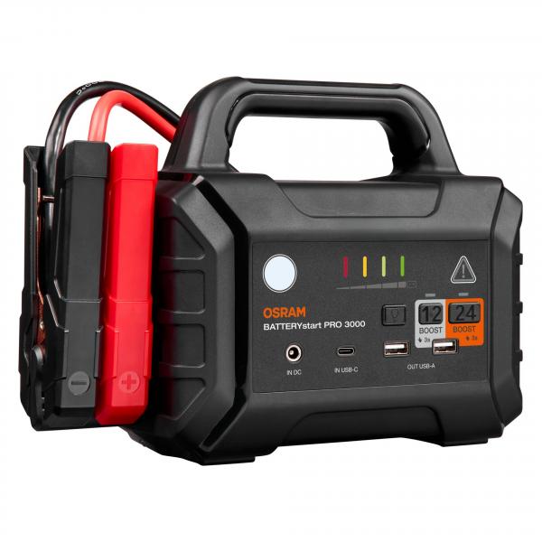 Preview: OSRAM BATTERYstart PRO 3000 Profi Lithium Starthilfe 5500A Powerbank - OJST3000