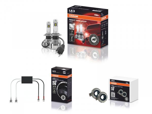 OSRAM LED Night Breaker Fernlicht für VW Jetta 6 2010-2018 mit Straßenzulassung
