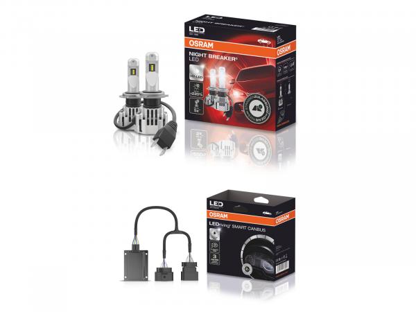OSRAM LED Night Breaker Set für Audi A3 Typ 8P/8PA ab 2003 mit Straßenzulassung