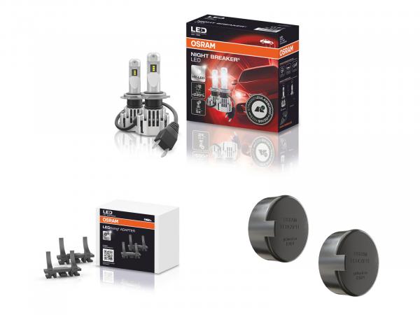 OSRAM LED Night Breaker Set für Fiat 500C 2007-2016 mit Straßenzulassung