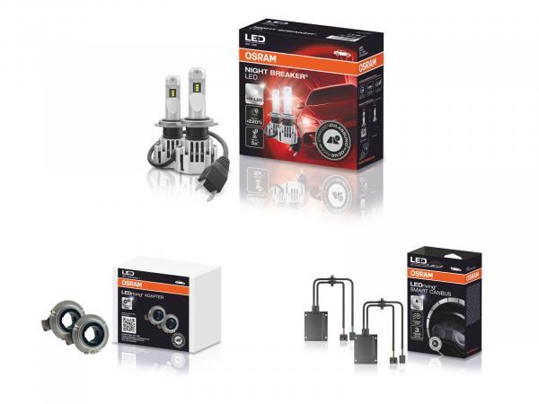 OSRAM LED Night Breaker Set für Opel Astra H 2004-2010 mit Straßenzulassung