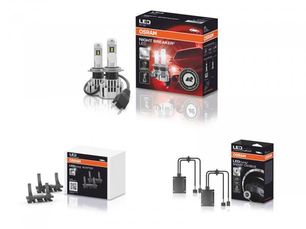 OSRAM LED Night Breaker Set für Opel Meriva B 2010-2017 mit Straßenzulassung