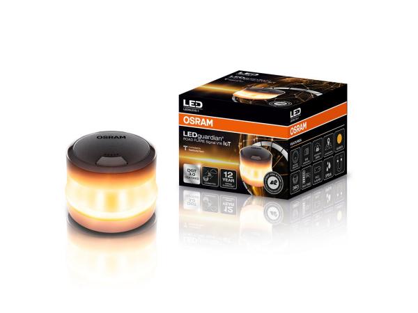 OSRAM LEDguardian® ROAD FLARE Signal V16 IoT DGT 3.0 Warnlicht Orange - LEDSL105