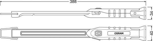 OSRAM LEDinspect® SLIM 250 Inspektionsleuchte Arbeitsleuchte - LEDIL418