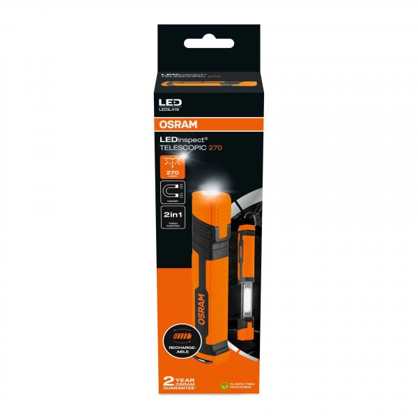 Preview: OSRAM LEDinspect® TELESCOPIC 270 Inspektionsleuchte Arbeitsleuchte - LEDIL419
