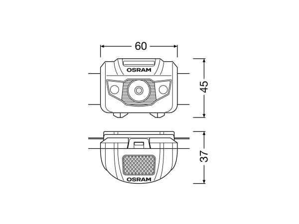 OSRAM LEDinspect HEAD TORCH 87 ESSENTIAL LED Stirnlampe Kopflampe - LEDIL433ESN