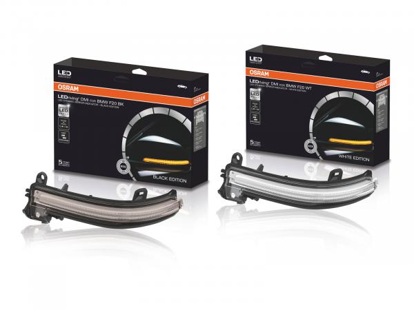 Preview: OSRAM LEDriving® Dynamische LED Spiegelblinker für BMW 1er 2er 3er 4er X1 Schwarz Preview: OSRAM LEDriving® Dynamische LED Spiegelblinker für BMW 1er 2er 3er 4er X1 Schwarz