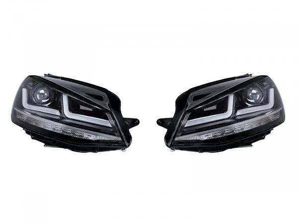 Kaufe 2PCS Für VW Golf MK7 7,5 7 GTI R GTD Dynamische Blinker LED Blinker  Für Volkswagen Rleitung Sportsvan touran Seite Spiegel