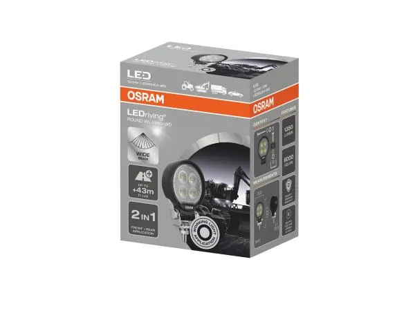 OSRAM LEDriving® LED Arbeitsscheinwerfer Round WL VX80-WD - LEDWL104-WD