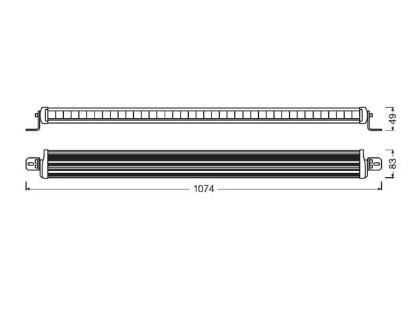 OSRAM LEDriving® LED Lightbar Zusatzscheinwerfer FX1000-CB SM GEN 2 - LEDDL114-CB SM