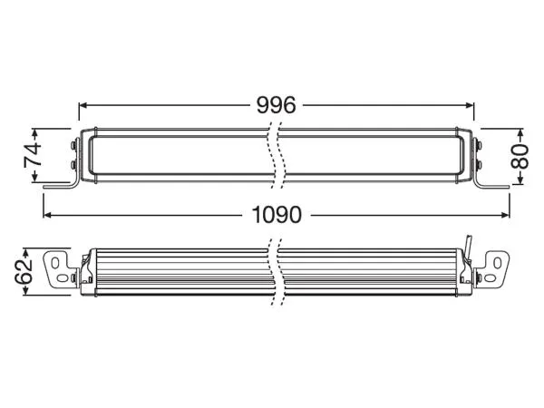 OSRAM LEDriving® LED Lightbar Zusatzscheinwerfer VX1000-CB DR SM - LEDDL121-CB DR SM