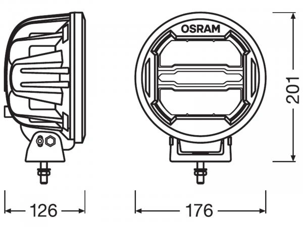 OSRAM LEDriving® Lightbar Arbeits und Zusatzscheinwerfer MX180-CB - LEDDL111-CB