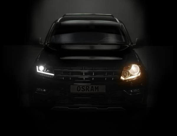 OSRAM LEDriving® für VW Amarok Full LED Scheinwerfer Black Edition (Halogen Upgrade)