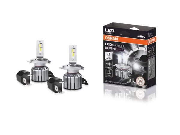 OSRAM LEDriving HL BRIGHT LED H4 / H19 15/15W P43t/PU43t-3 6000K - 64193DWBRT-2HFB