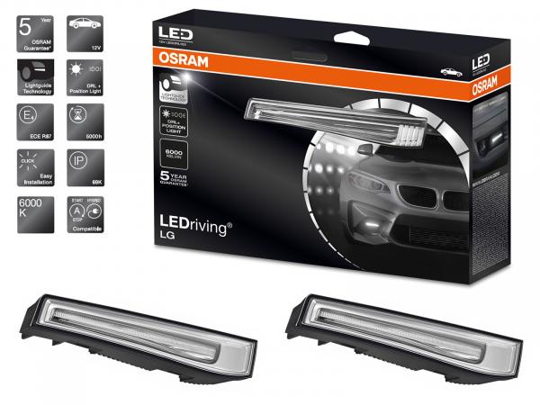 OSRAM LEDriving LG 15W LED Tagfahrlicht & Positionslicht TFL 6000K 12V