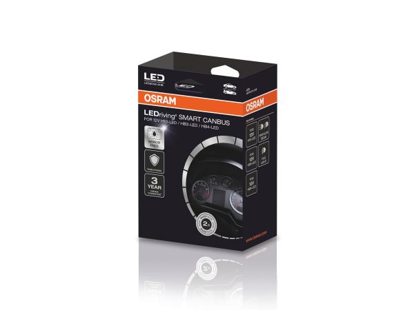 OSRAM LEDriving SMART CAN-​Bus Adapter 12V für H10 HB3 HB4 LED Module - LEDSC06-2HB
