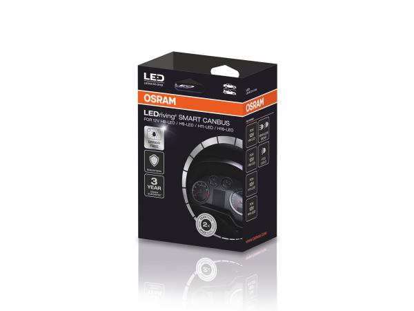 OSRAM LEDriving SMART CAN-​Bus Adapter 12V für H8 H9 H11 H16 LED Module - LEDSC05-2HB