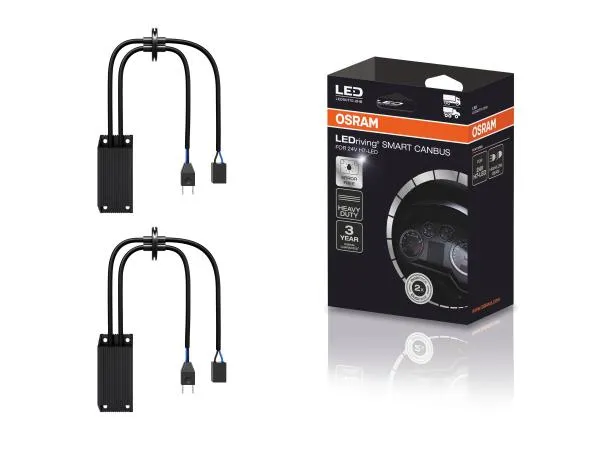 OSRAM LEDriving SMART CAN-​Bus Adapter 24V für H7 Truckstar LED Module - LEDSCT10