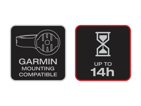 OSRAM LEDsBIKE® COMPACT 50 Set 50 Lux LED Fahrradlampen Fahrradlicht Front & Rücklicht