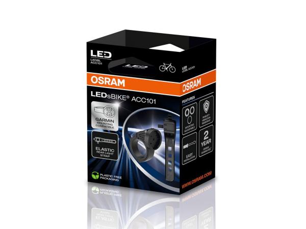 OSRAM LEDsBIKE Bracket Lampenhalterung - Halter-Set für Frontlicht und Rücklicht - LEDBL ACC101