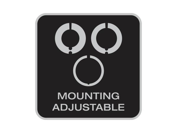 OSRAM LEDsBIKE Bracket Lampenhalterung - Halter-Set für Frontlicht und Rücklicht - LEDBL ACC101