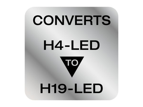 OSRAM Montagehalterung H19 LED Sockel Adapter für H4 LED Module - 64193DA19-2HFB