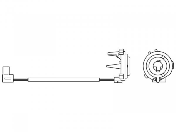 OSRAM Montagehalterung Sockel Adapter für H7 LED Module 64210DA05