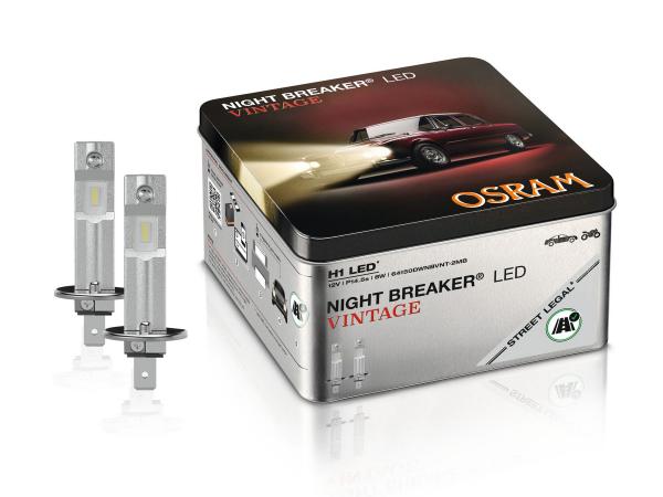 OSRAM Night Breaker H1 LED VINTAGE 1:1 12V 8W 3000K Straßenzulassung - 64150DWNBVNT-2MB