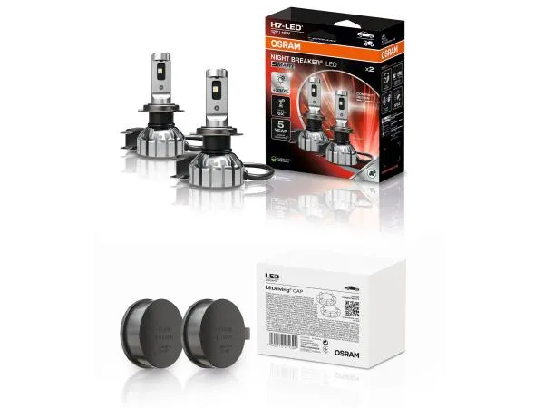OSRAM Night Breaker H7 LED GEN3 SMART Abblendlicht SET für Audi A1 Typ GB ab 2018