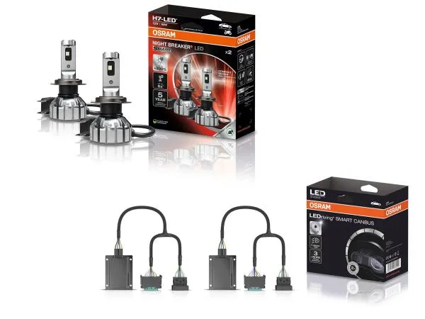 OSRAM Night Breaker H7 LED GEN3 SMART Abblendlicht SET für BMW E81/E82/E87/E88 2004-2013