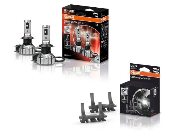 OSRAM Night Breaker H7 LED GEN3 SMART Abblendlicht SET für Ford Focus MK3 FL 2014-2018