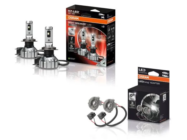 OSRAM Night Breaker H7 LED GEN3 SMART Abblendlicht SET für Mercedes Marco Polo Camper W447